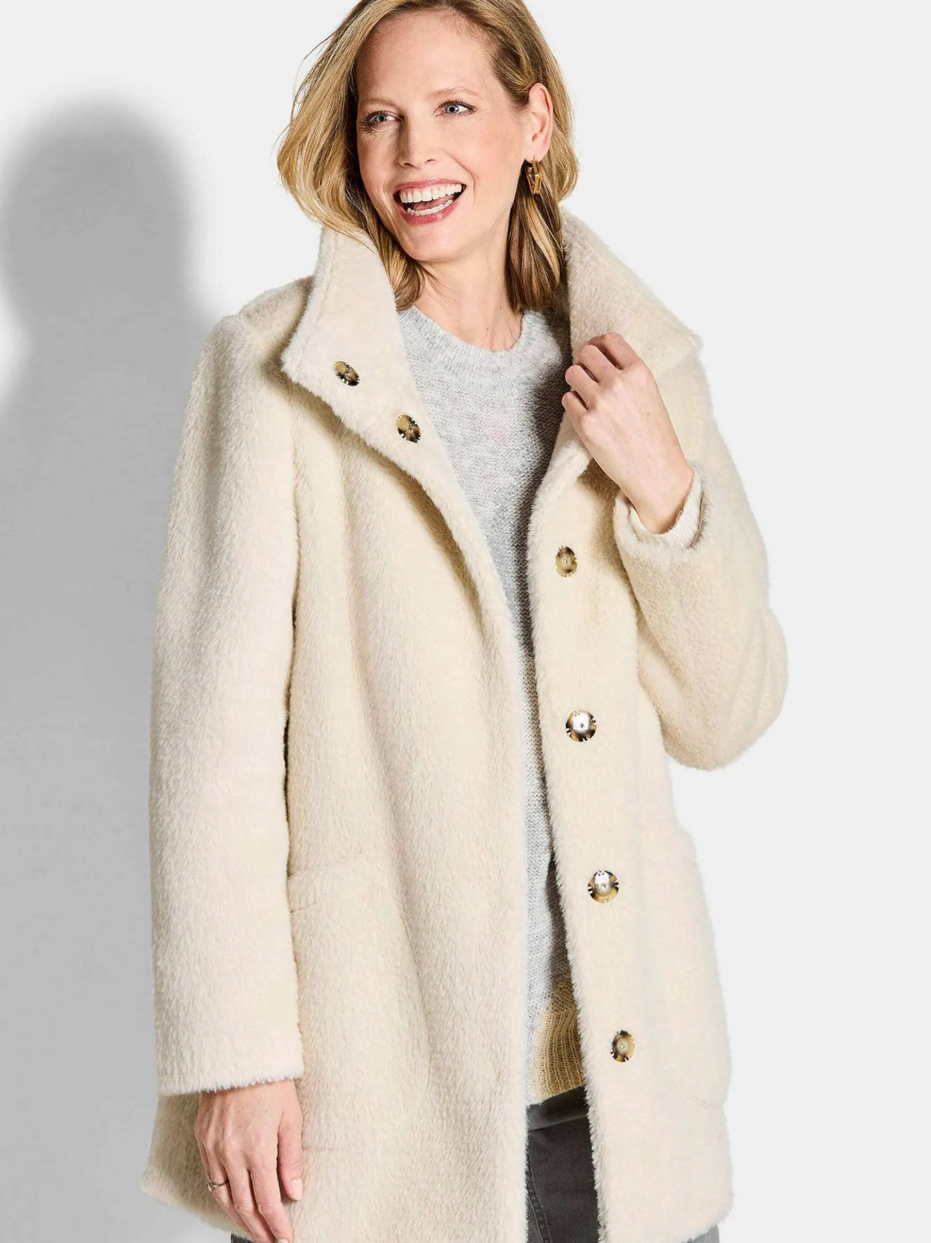 Goldner Damen Jacken in beige