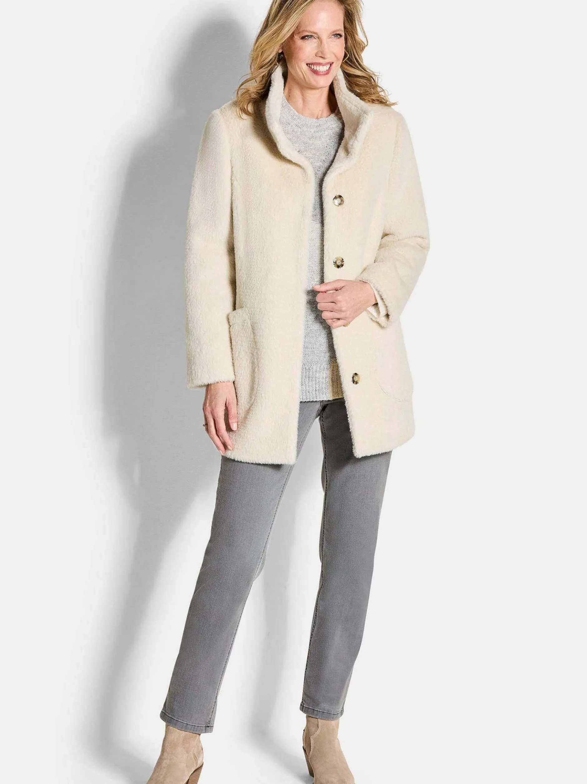 Goldner Damen Jacken in beige