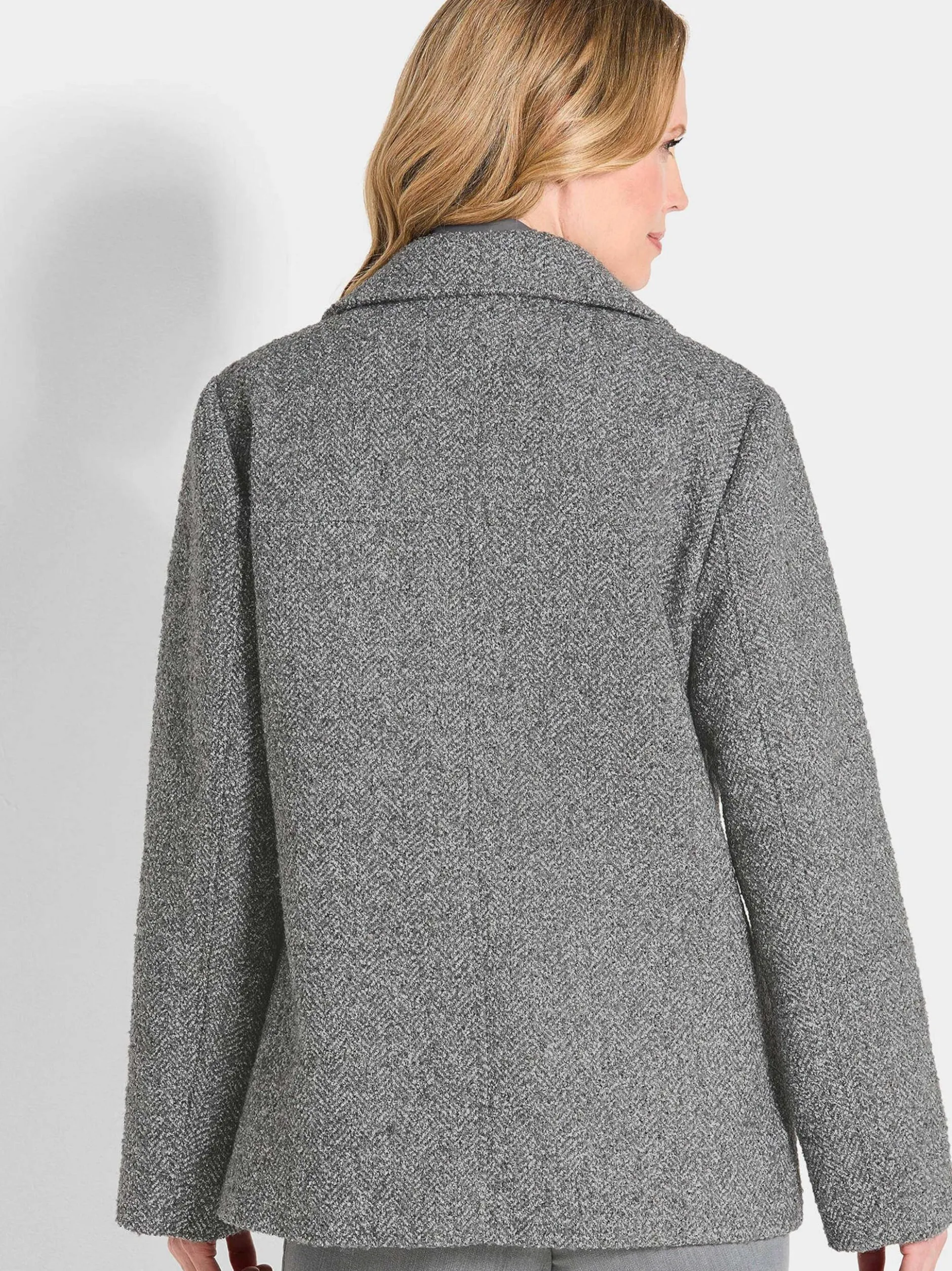 Goldner Damen Jacken in grau
