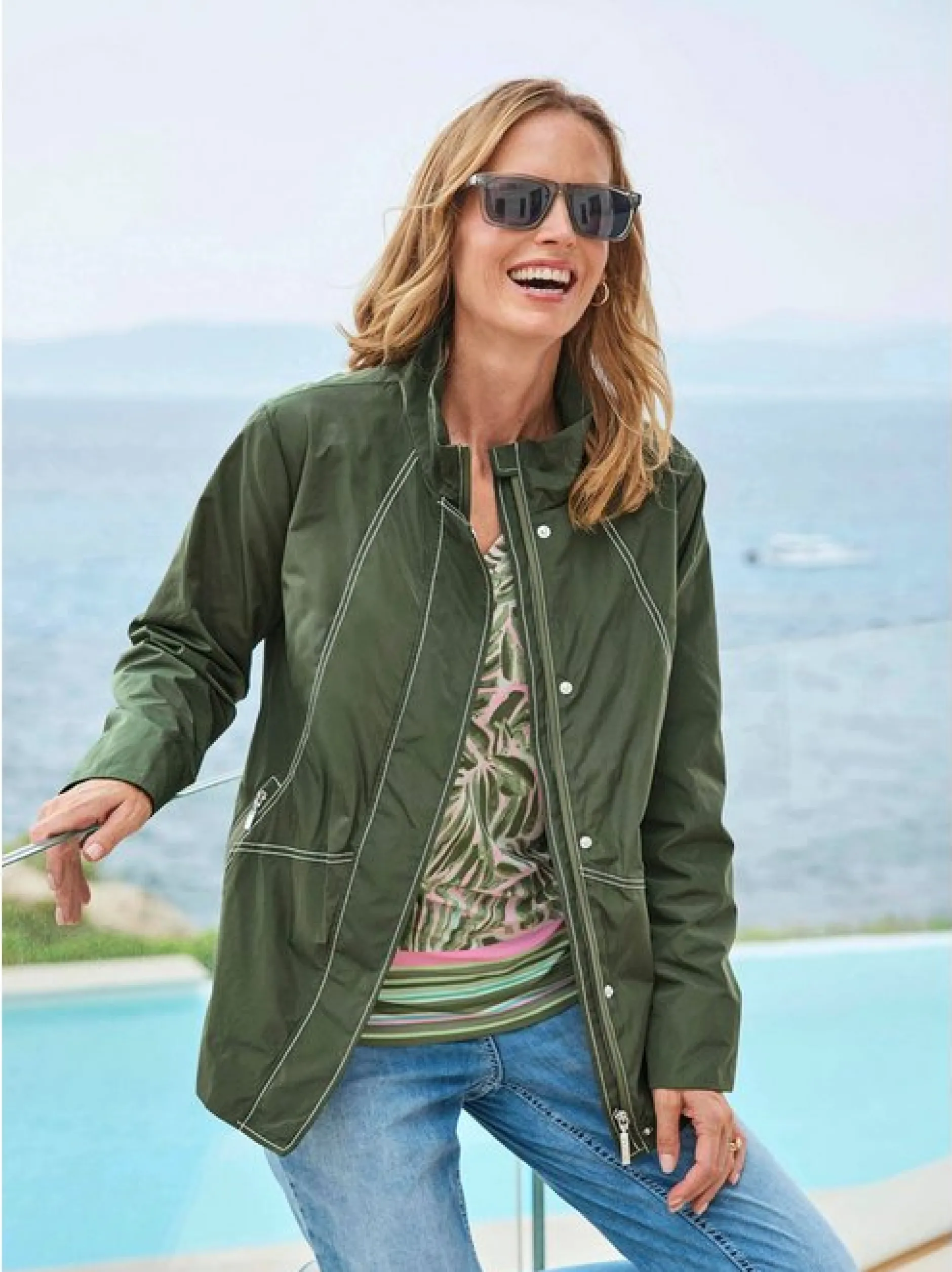 Goldner Damen Jacken in khaki