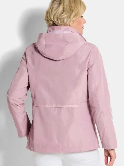 Goldner Damen Jacken - Kurzgröße in rosa