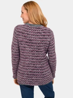 Goldner Damen Langarm-Shirts in schwarz - Ärmel: langarm