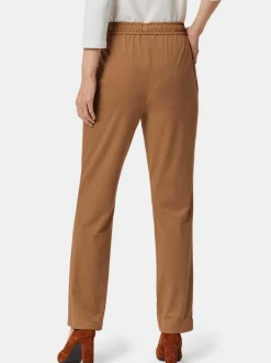 Goldner Damen Lange Hosen in camel