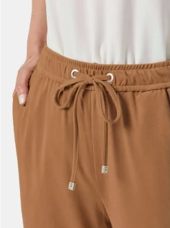 Goldner Damen Lange Hosen in camel