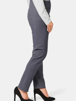 Goldner Damen Lange Hosen in grau