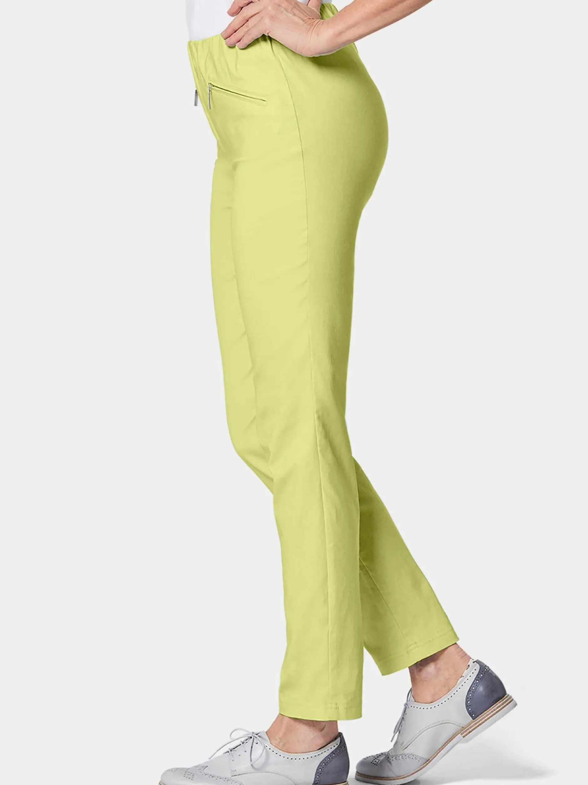 Goldner Damen Lange Hosen in limone