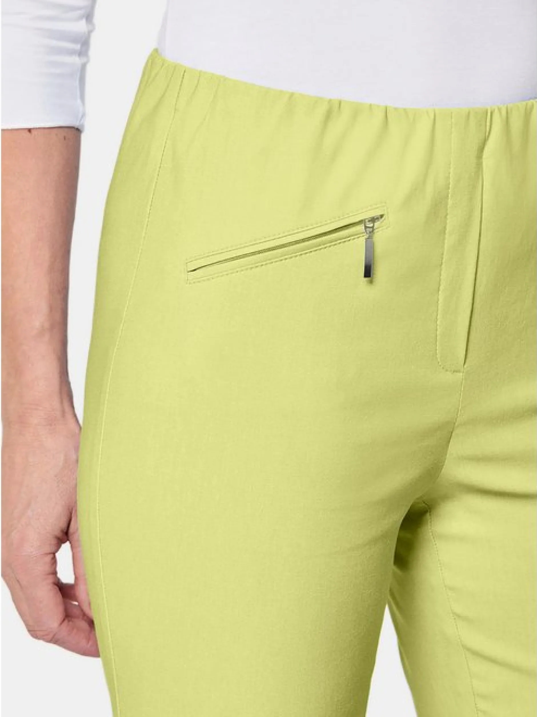 Goldner Damen Lange Hosen in limone