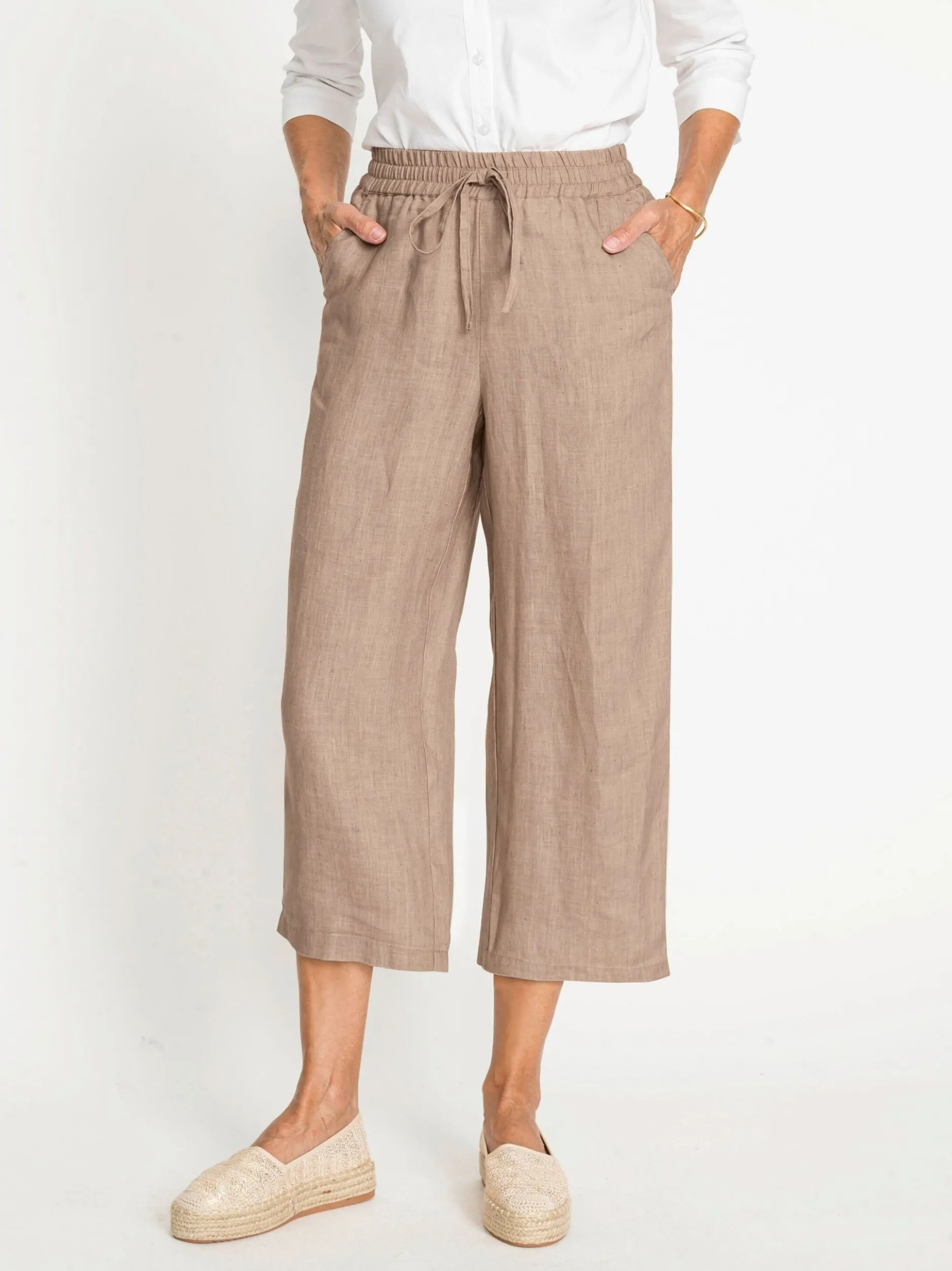 Goldner Damen Lange Hosen in melange