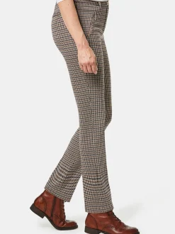 Goldner Damen Lange Hosen in mocca