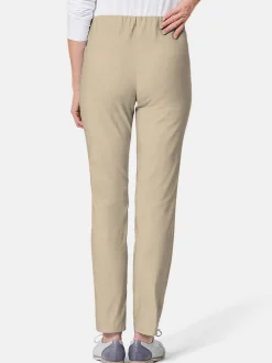 Goldner Damen Lange Hosen in sand