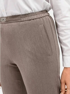 Goldner Damen Professlan-Hosen in taupe