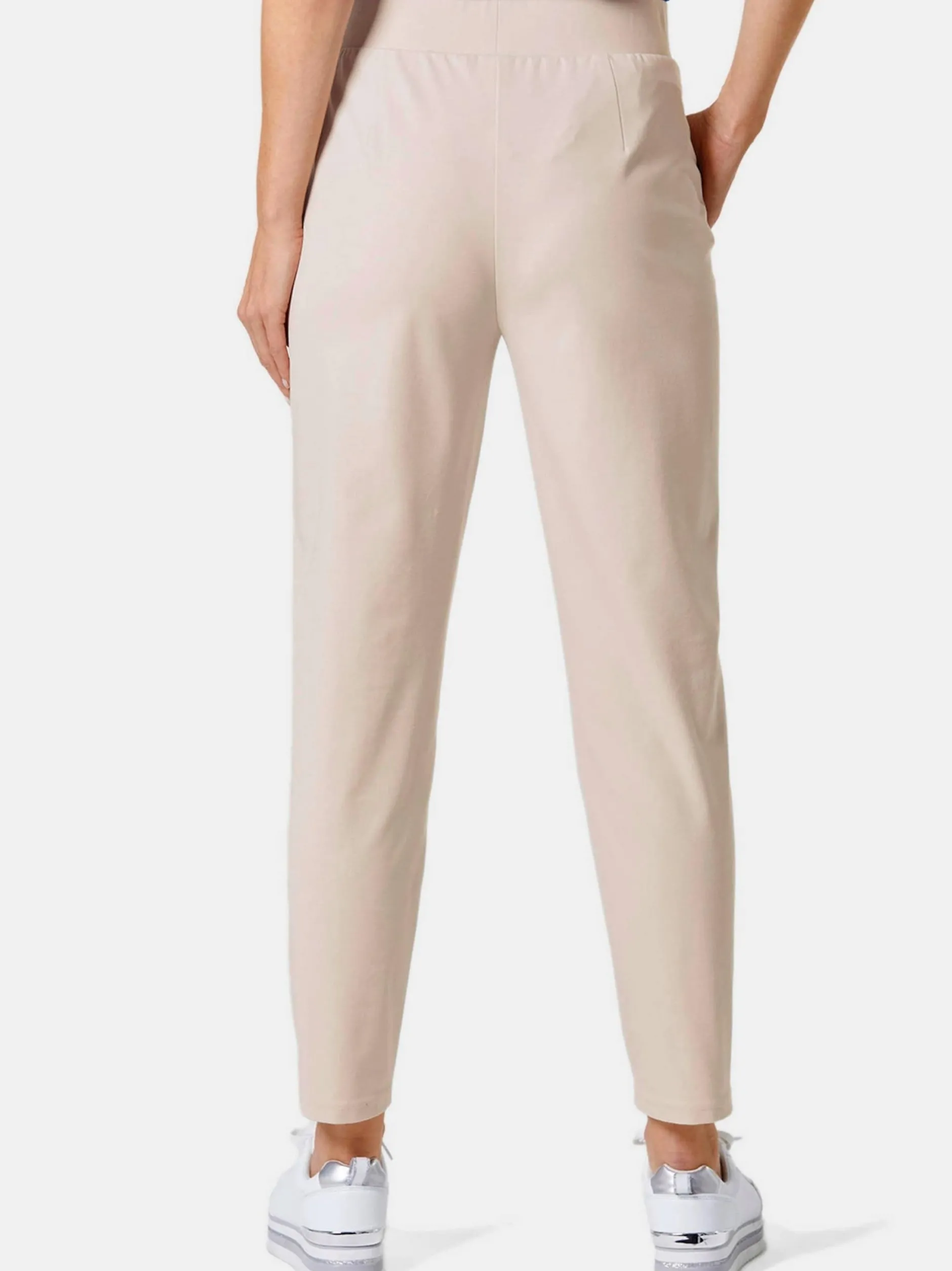 Goldner Damen Schlupfhosen in beige