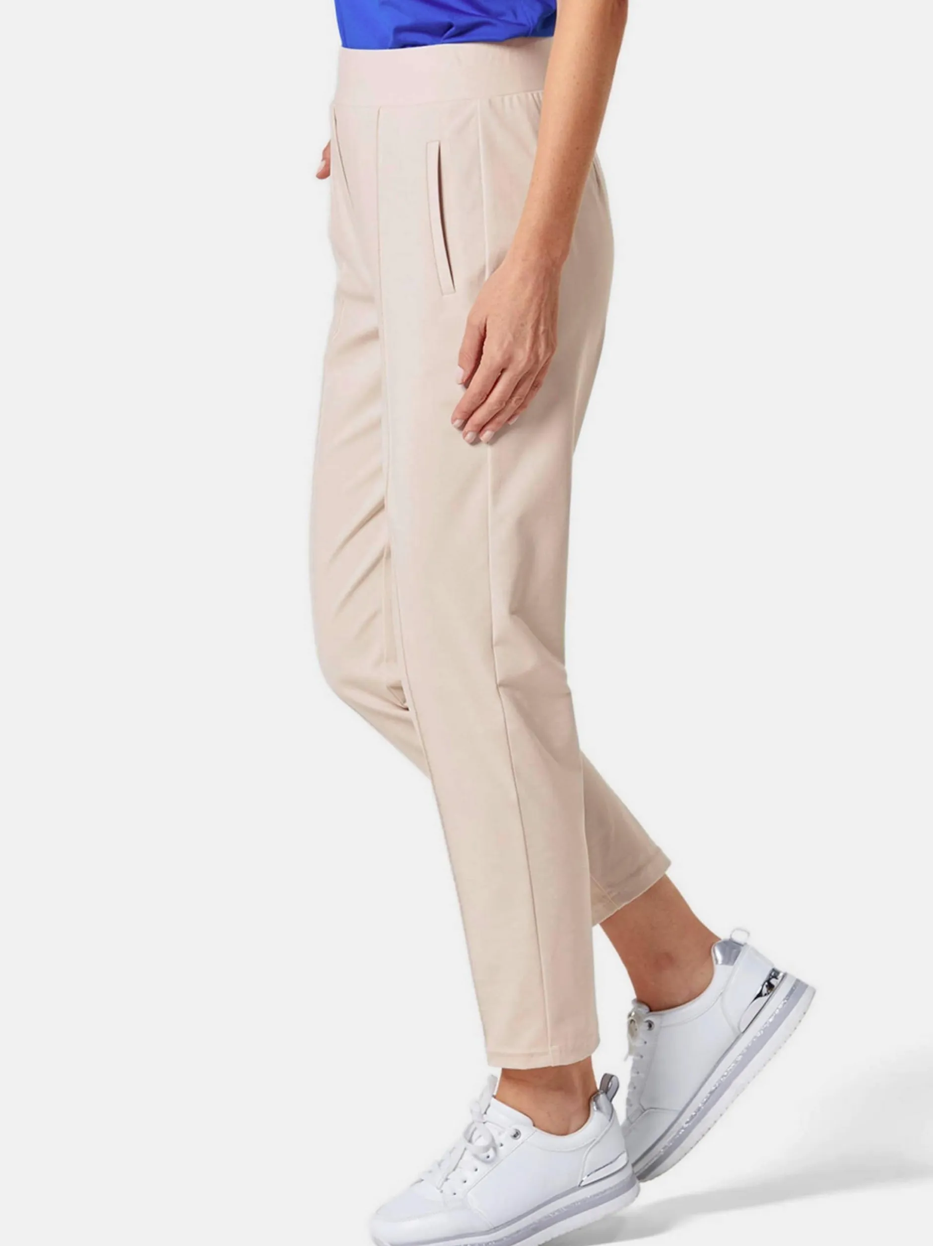 Goldner Damen Schlupfhosen in beige