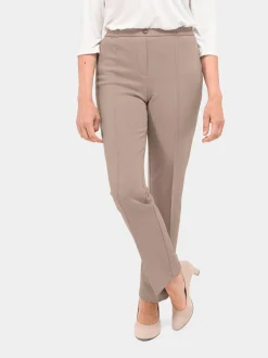 Goldner Damen Schlupfhosen in beige