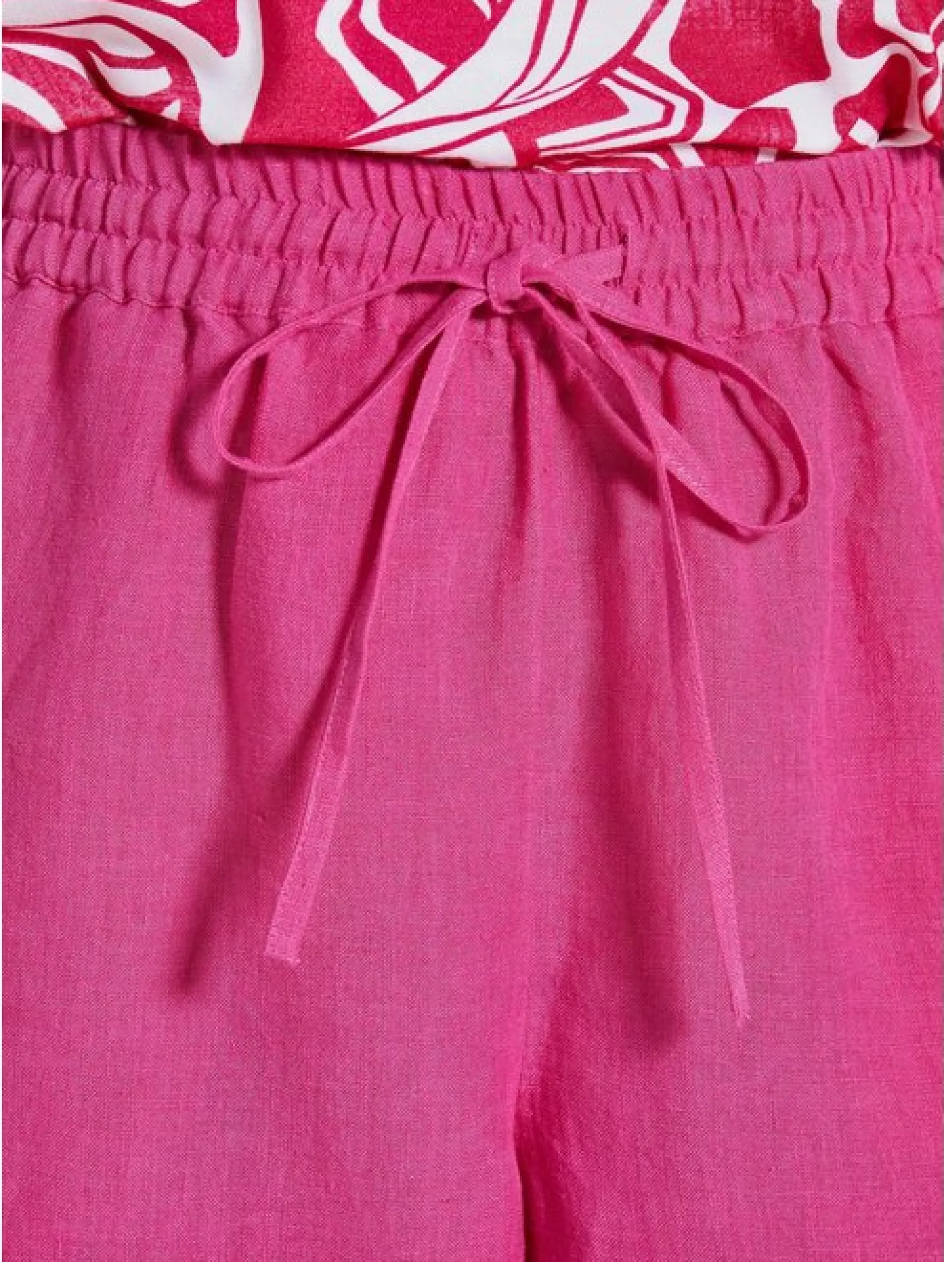 Goldner Damen Schlupfhosen in pink