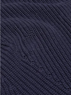 Goldner Damen Strickpullover in marine - Ärmel: langarm