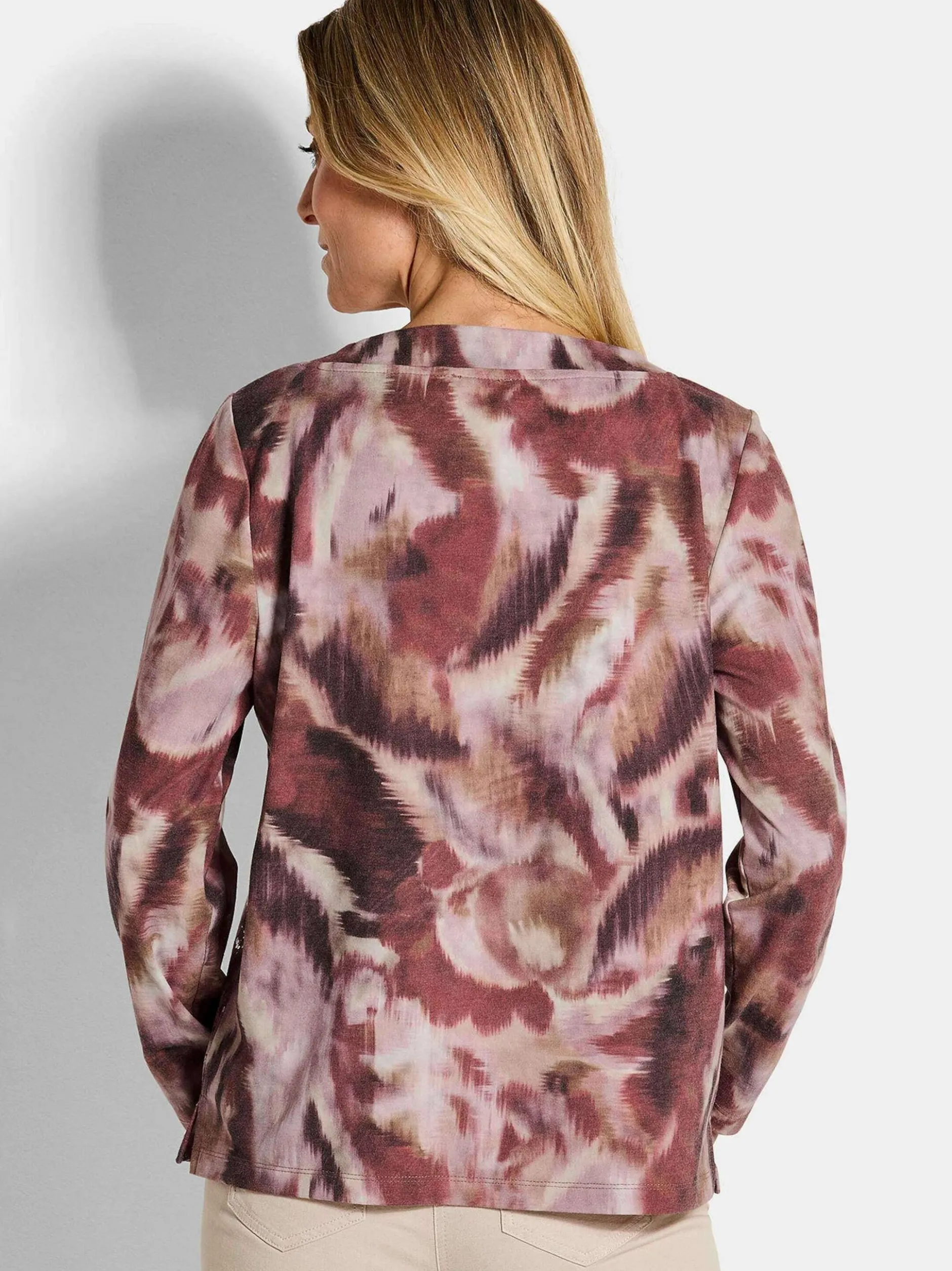 Goldner Damen T-Shirt - Kurzgröße in mehrfarbig