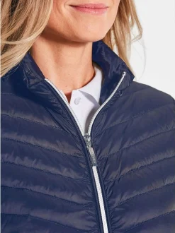 Goldner Damen Westen in marine