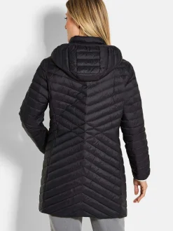 Goldner Damen Winterjacken - Kurzgröße in schwarz