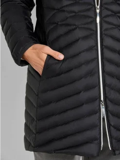 Goldner Damen Winterjacken - Kurzgröße in schwarz