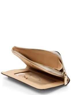 GUESS Damen Geldbörse - Laurel in weiß beige