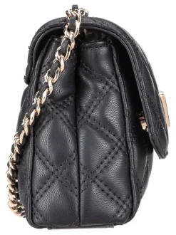 GUESS Damen Handtasche - Giully II Mini 2 Comp Conv Flap in schwarz