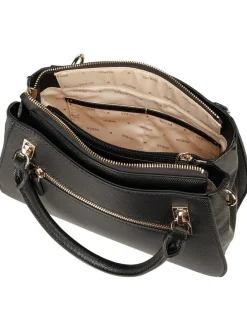 GUESS Damen Handtasche - Noelle II Luxury SAT in schwarz