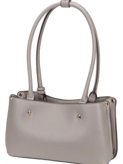 GUESS Damen Schultertasche - Meridian II Shoulder SAT in schwarz