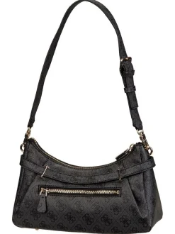 GUESS Damen Schultertasche - Yesba Shoulder Bag in grau
