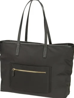 GUESS Damen Shopper - Eco Gemma Large Tech in schwarz