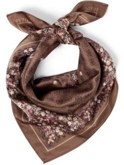 GUESS Damen Tuch in schoko rosa