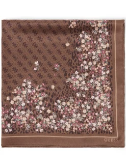 GUESS Damen Tuch in schoko rosa