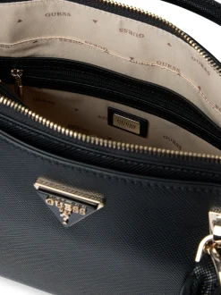 GUESS Damen Umhängetasche - Noelle in schwarz