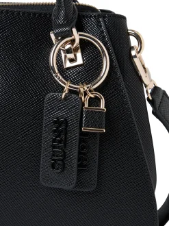 GUESS Damen Umhängetasche - Noelle in schwarz