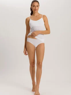 Hanro Damen Midislip - Invisible Cotton in weiß