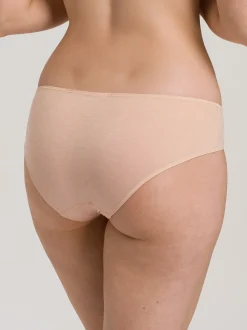Hanro Damen Midislip - Ultralight in beige