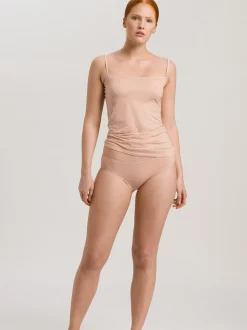 Hanro Damen Midislip - Ultralight in beige