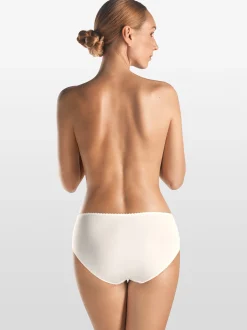 Hanro Damen Panty - Satin Deluxe in weiß