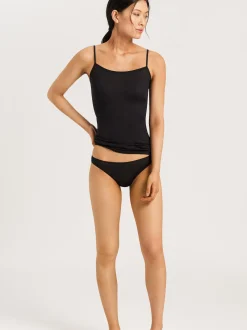 Hanro Damen Spaghettitop - Ultralight in schwarz