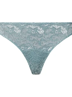 Hanro Damen String - Moments in hellblau