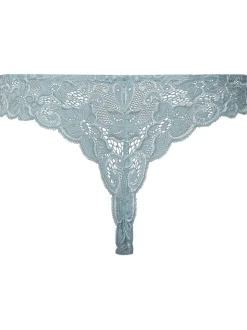 Hanro Damen String - Moments in hellblau