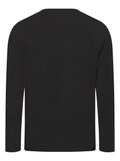 Hanro Herren Longsleeve - Casuals in anthrazit