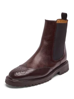 Henry Stevens Damen Chelsea Boots – Bonnie FBCB3 in braun