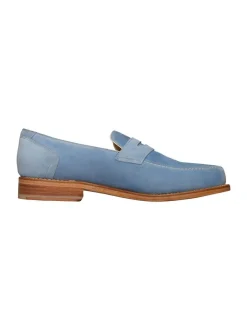 Henry Stevens Damen Loafer – Amelia PL in hellblau