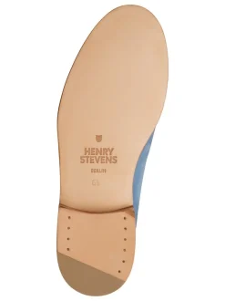 Henry Stevens Damen Loafer – Amelia PL in hellblau