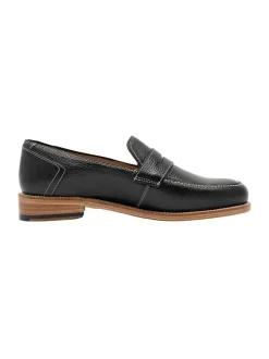 Henry Stevens Damen Loafer – Lee PL in schwarz