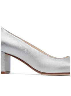 Henry Stevens Damen Pumps – Audrey P50 in silber