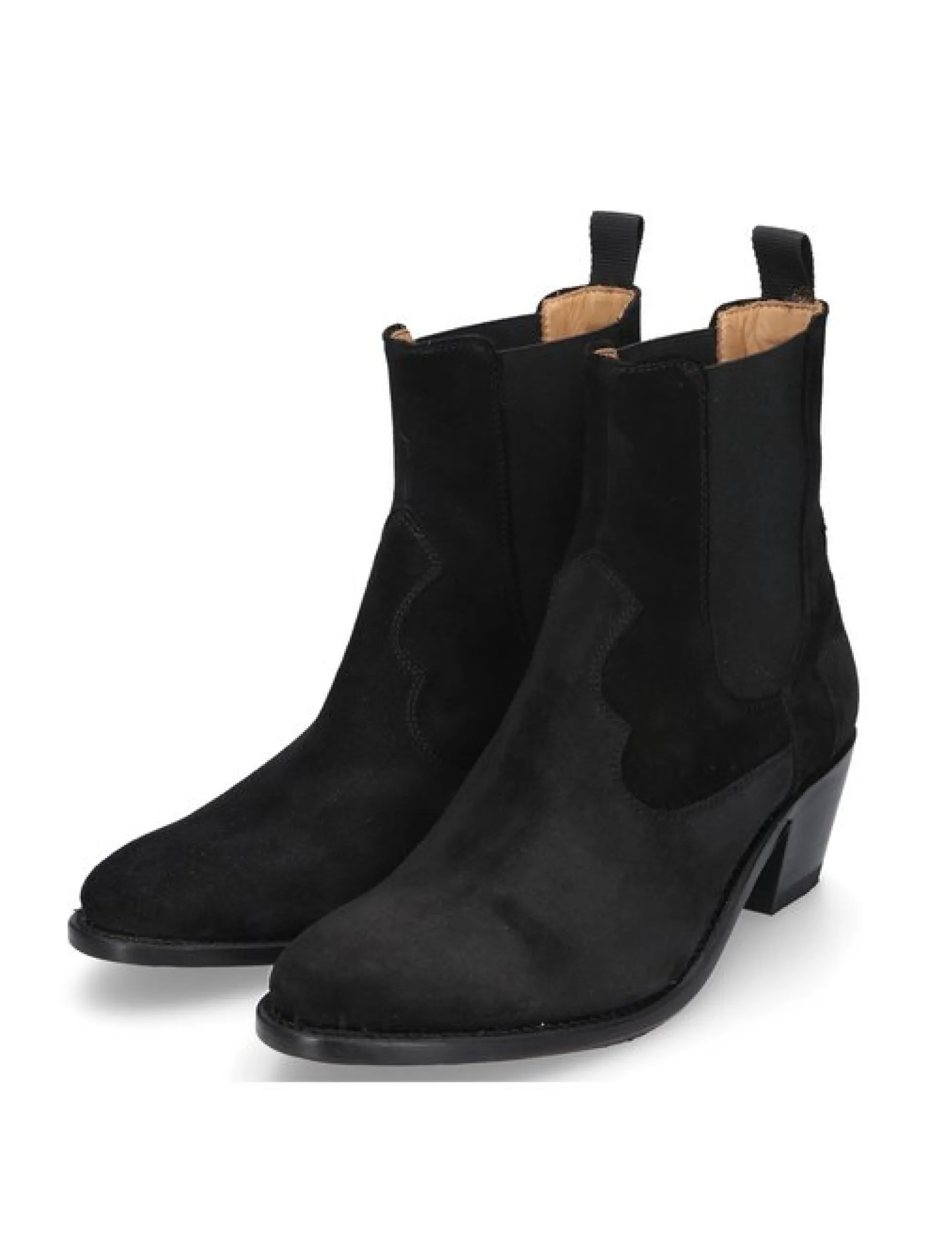 Henry Stevens Damen Stiefeletten – Marla WCB in schwarz