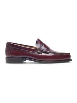 Henry Stevens Herren Loafer – Hunter M PL in bordeaux