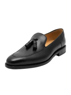 Henry Stevens Herren Loafer – Marshall TL in schwarz